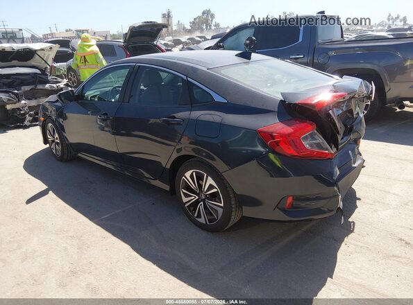 2HGFC1F36HH635337 2017 HONDA CIVIC Blue Tył lewy