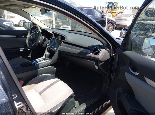 2HGFC1F36HH635337 2017 HONDA CIVIC Blue Widok wnętrza z przodu