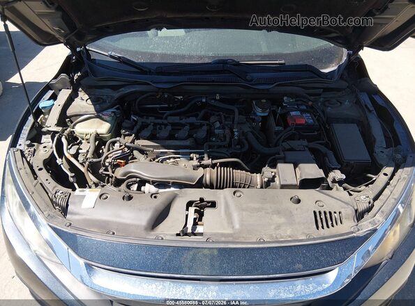 2HGFC1F36HH635337 2017 HONDA CIVIC Blue Widok z tyłu