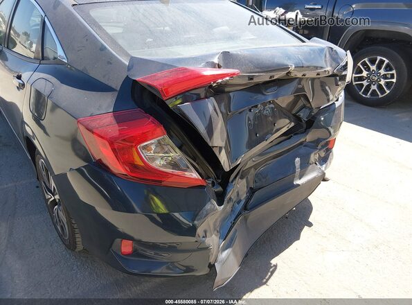 2HGFC1F36HH635337 2017 HONDA CIVIC Blue Widok zestawu wskaźników