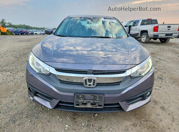 2HGFC1F36HH637668 2017 HONDA CIVIC Gray Դիմացի տեսք
