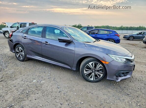 2HGFC1F36HH637668 2017 HONDA CIVIC Gray Առջևի աջ