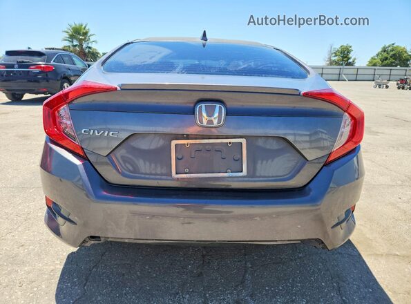 2HGFC1F36HH638366 2017 HONDA CIVIC Gray Widok z tyłu