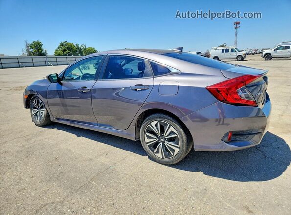 2HGFC1F36HH638366 2017 HONDA CIVIC Gray Tył lewy