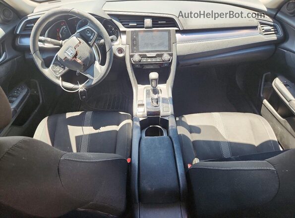 2HGFC1F36HH638366 2017 HONDA CIVIC Gray Widok deski rozdzielczej