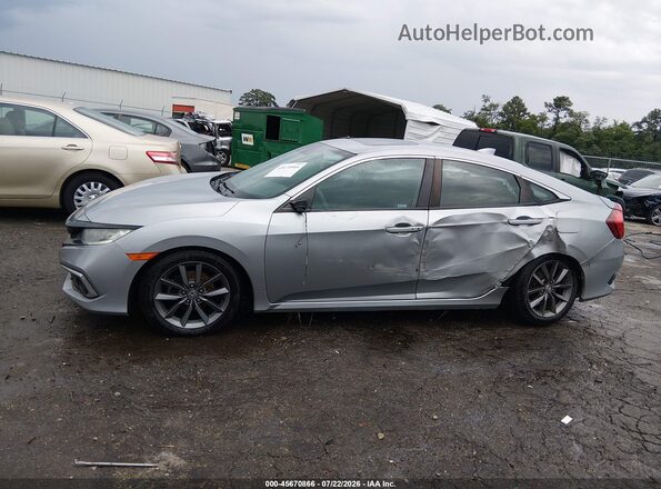 2HGFC1F36KH651528 2019 HONDA CIVIC Gray Панорамний вид салону 360°