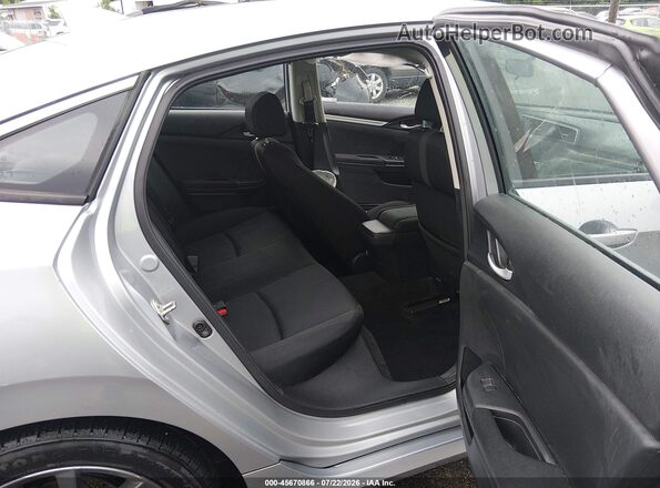 2HGFC1F36KH651528 2019 HONDA CIVIC Gray Вид наклейки з VIN-кодом
