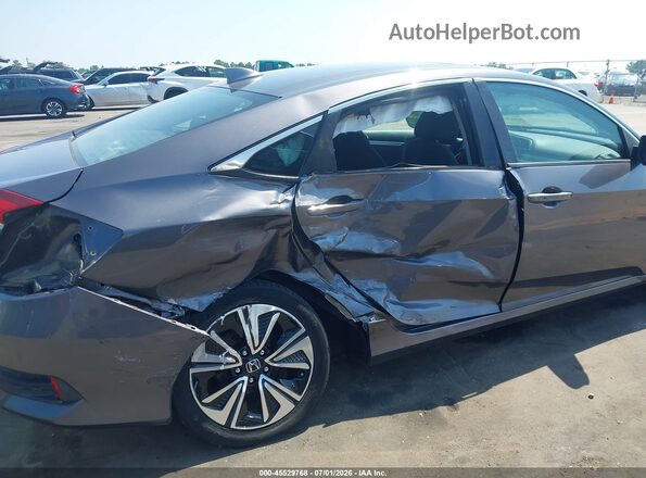 2HGFC1F37HH638702 2017 HONDA CIVIC Серый Вид спереди