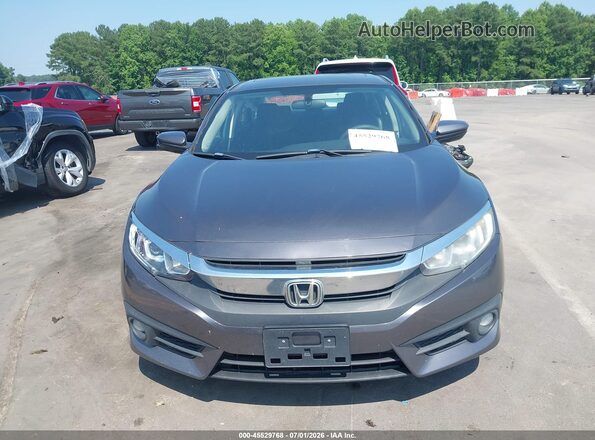 2HGFC1F37HH638702 2017 HONDA CIVIC Серый Вид щитка приборов