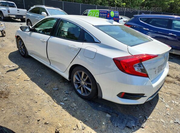 2HGFC1F37LH680828 2020 HONDA CIVIC White Rear left