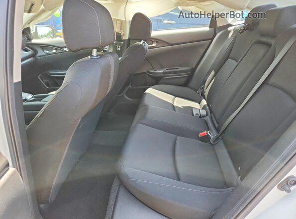 2HGFC1F37LH680828 2020 HONDA CIVIC White Rear seats view