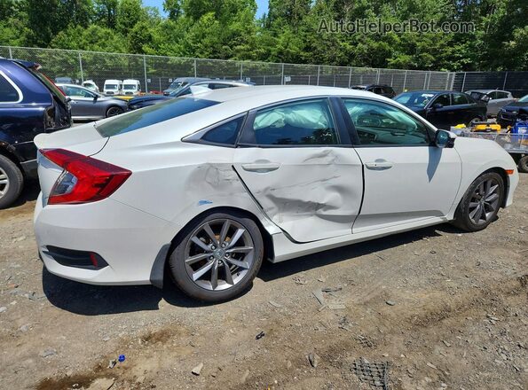 2HGFC1F37LH680828 2020 HONDA CIVIC White Rear right