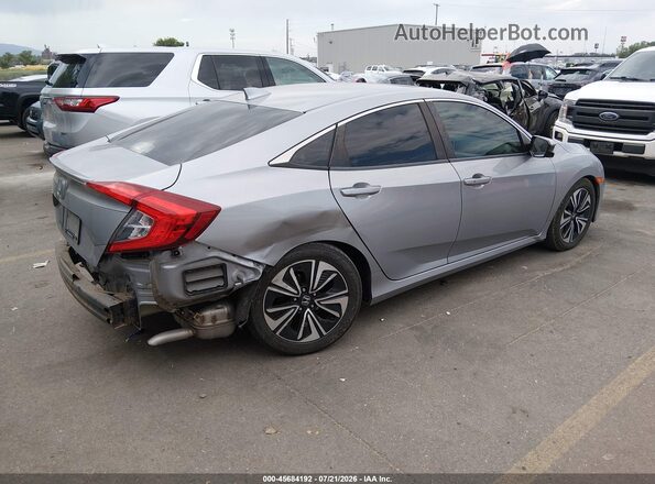 2HGFC1F38GH640649 2016 HONDA CIVIC Silver Trasero derecho