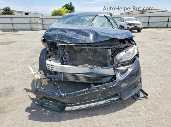 2HGFC1F38GH641803 2016 HONDA CIVIC Black წინა ხედი