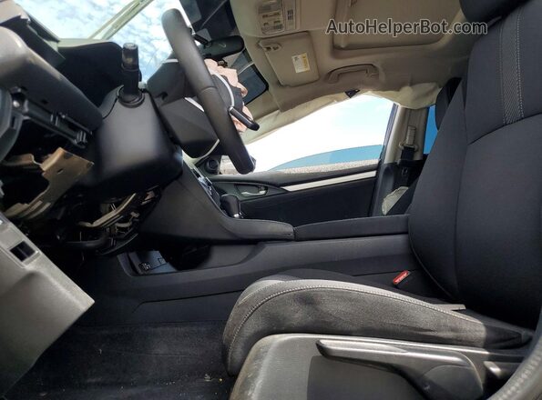 2HGFC1F38GH641803 2016 HONDA CIVIC Black წინა სალონის ხედი