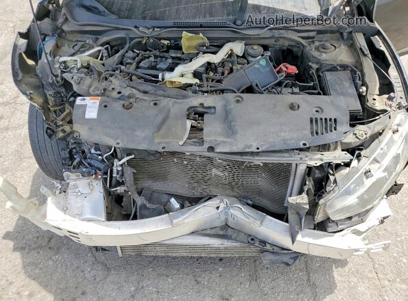 2HGFC1F38GH641803 2016 HONDA CIVIC Black უკანა სალონის ხედი