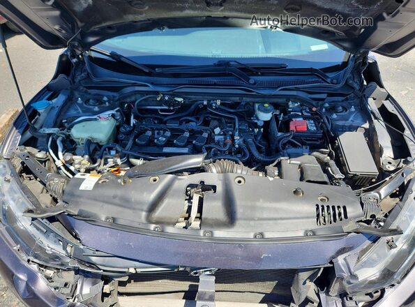 2HGFC1F38HH633136 2017 HONDA CIVIC Gray Vista interior trasera