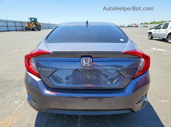 2HGFC1F38HH633136 2017 HONDA CIVIC Gray Vista trasera