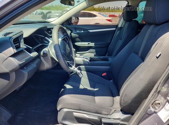 2HGFC1F38HH633136 2017 HONDA CIVIC Gray Vista interior delantera