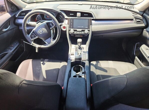 2HGFC1F38HH633136 2017 HONDA CIVIC Gray Vista del salpicadero