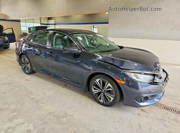 2HGFC1F38HH646839 2017 HONDA CIVIC Gray Delantero derecho