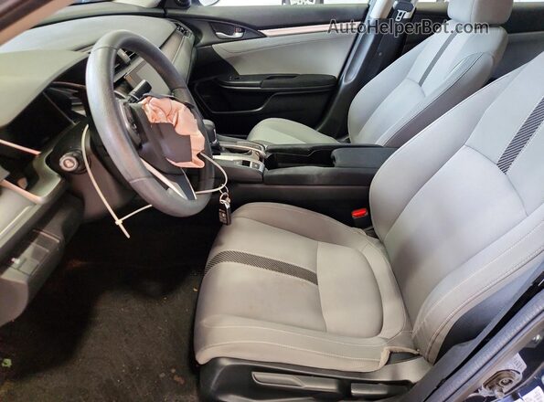 2HGFC1F38HH646839 2017 HONDA CIVIC Gray Vista interior delantera