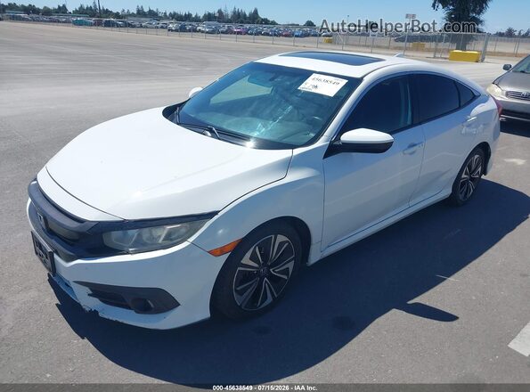 2HGFC1F38JH642974 2018 HONDA CIVIC White Передня ліва чверть