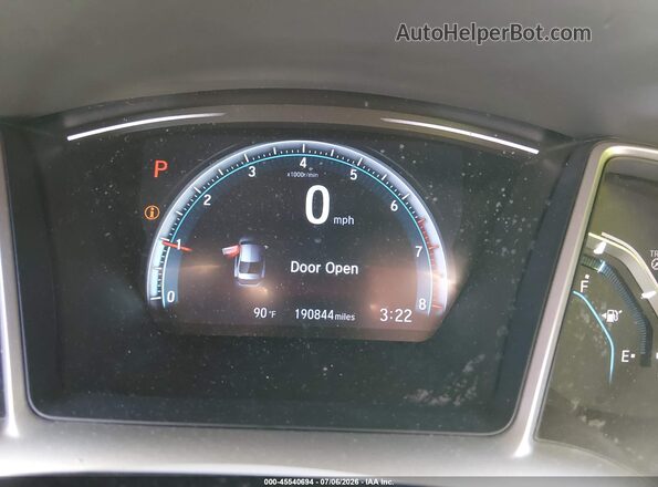 2HGFC1F39GH638148 2016 HONDA CIVIC Silver 