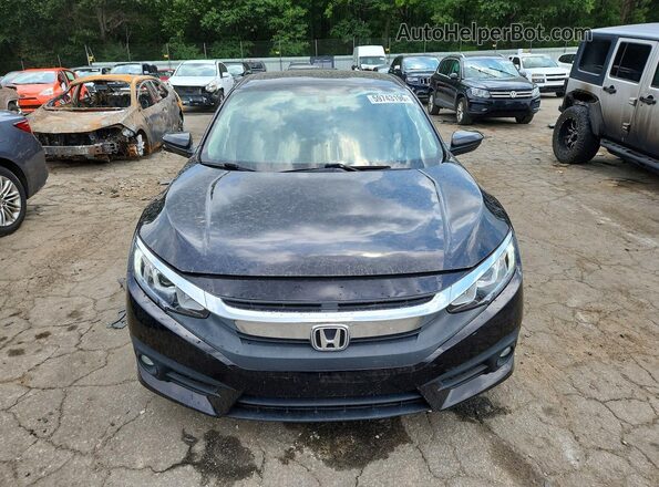 2HGFC1F39GH650140 2016 HONDA CIVIC Black წინა ხედი