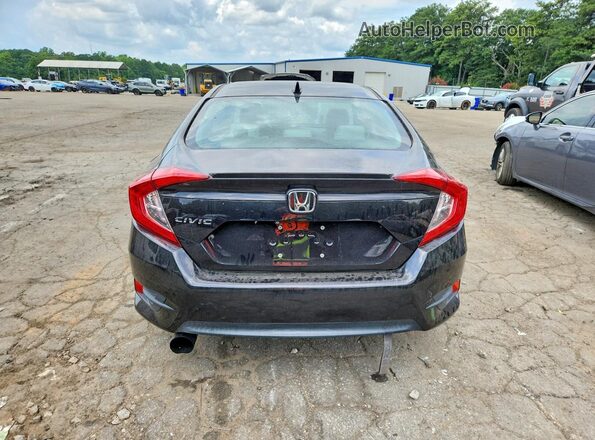 2HGFC1F39GH650140 2016 HONDA CIVIC Black უკანა ხედი