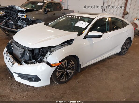 2HGFC1F39HH649457 2017 HONDA CIVIC White Przód lewy