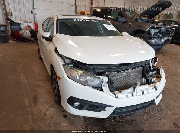 2HGFC1F39HH649457 2017 HONDA CIVIC White Widok z przodu