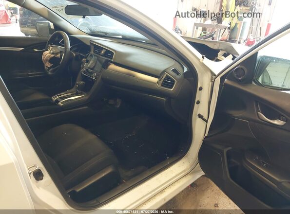 2HGFC1F39HH649457 2017 HONDA CIVIC White Widok wnętrza z przodu