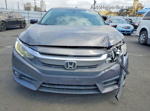 2HGFC1F39HH650480 2017 HONDA CIVIC Gray Widok z przodu