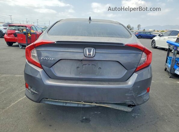 2HGFC1F39HH650480 2017 HONDA CIVIC Gray Widok z tyłu