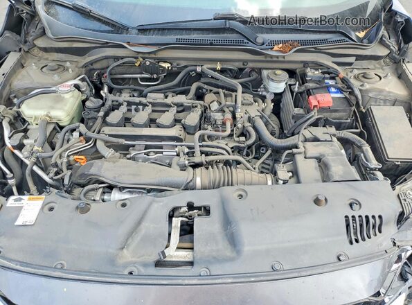 2HGFC1F39HH650480 2017 HONDA CIVIC Gray Widok wnętrza z tyłu