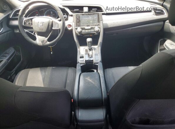 2HGFC1F39HH650480 2017 HONDA CIVIC Gray Widok deski rozdzielczej