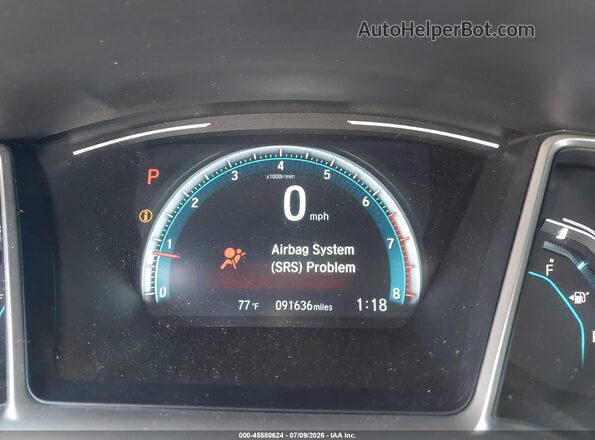 2HGFC1F39HH657722 2017 HONDA CIVIC White 