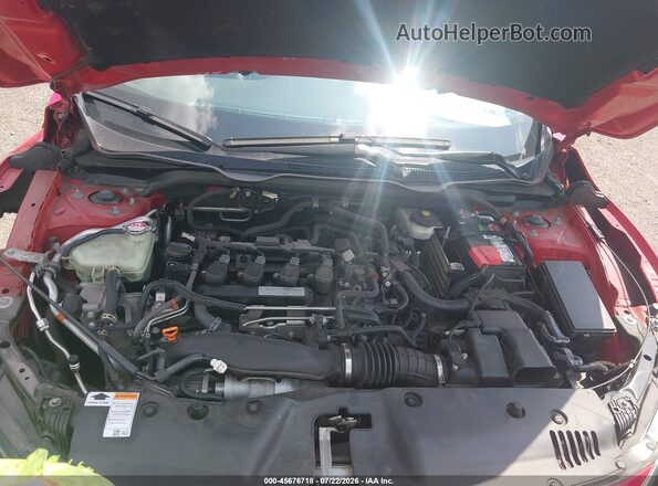 2HGFC1F39LH680068 2020 HONDA CIVIC Red Հետևի տեսք