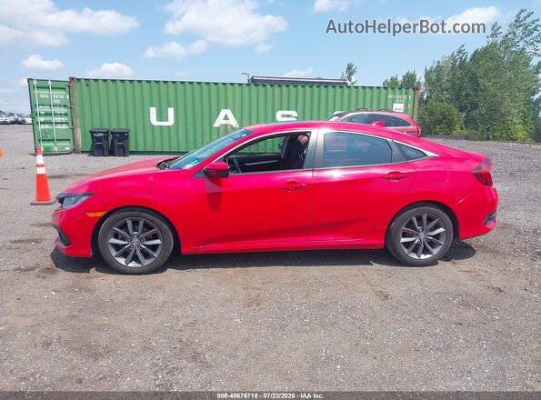 2HGFC1F39LH680068 2020 HONDA CIVIC Red Սալոնի 360 աստիճան տեսք