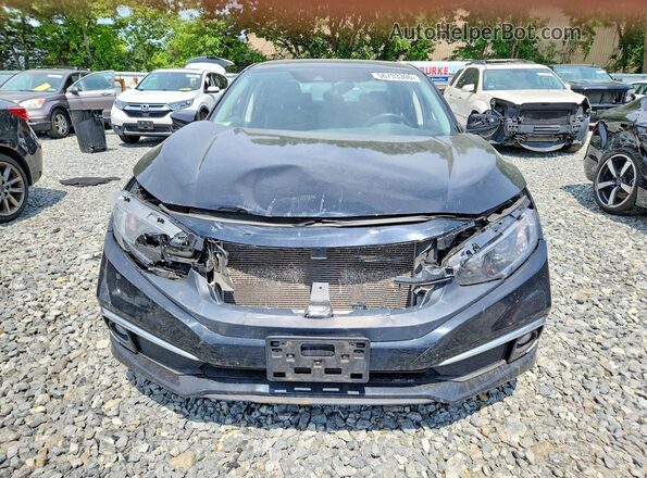 2HGFC1F39MH701535 2021 HONDA CIVIC Gray Դիմացի տեսք