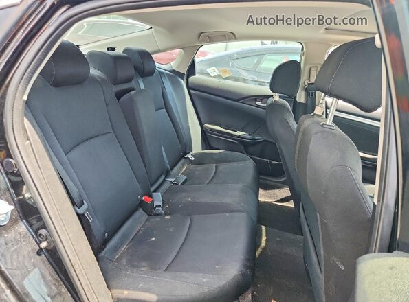 2HGFC1F39MH701535 2021 HONDA CIVIC Gray Հետևի նստատեղերի տեսք