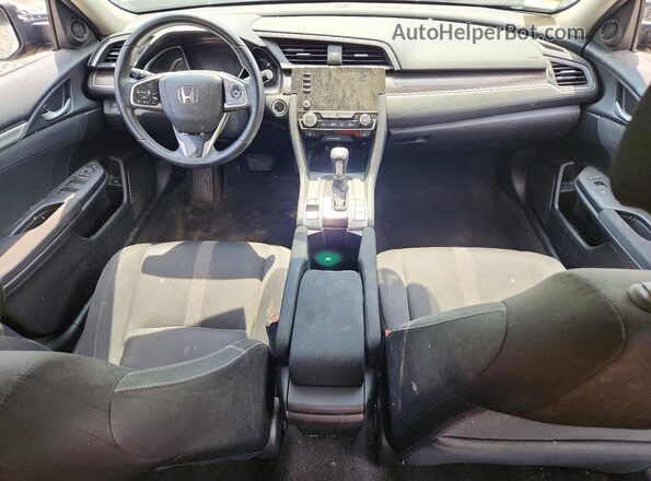 2HGFC1F39MH701535 2021 HONDA CIVIC Gray Առջևի վահանակի տեսք