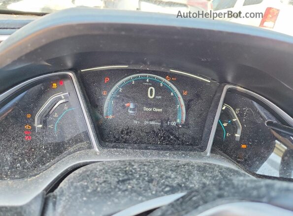 2HGFC1F39MH701535 2021 HONDA CIVIC Gray Սարքավորումների վահանակի տեսք