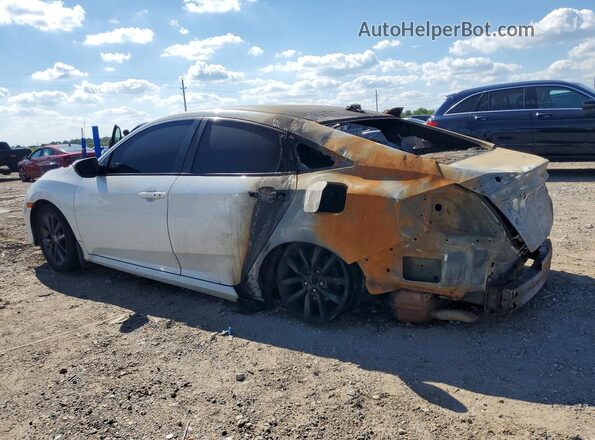 2HGFC1F39MH701728 2021 HONDA CIVIC White Trasero izquierdo