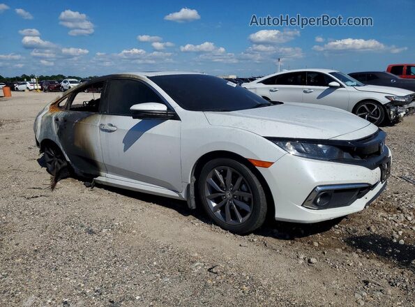 2HGFC1F39MH701728 2021 HONDA CIVIC White Delantero derecho