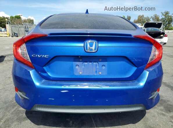 2HGFC1F3XGH640541 2016 HONDA CIVIC Blue Հետևի տեսք