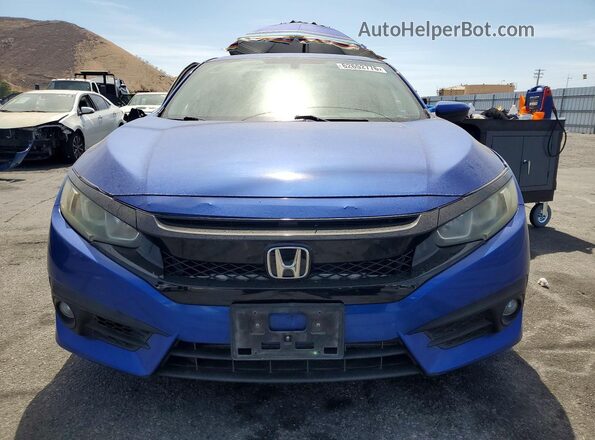 2HGFC1F3XGH640541 2016 HONDA CIVIC Blue Դիմացի տեսք