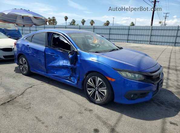 2HGFC1F3XGH640541 2016 HONDA CIVIC Blue Առջևի աջ