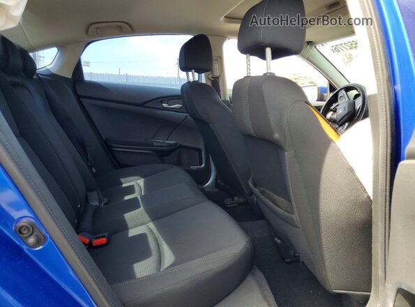 2HGFC1F3XGH640541 2016 HONDA CIVIC Blue Հետևի նստատեղերի տեսք